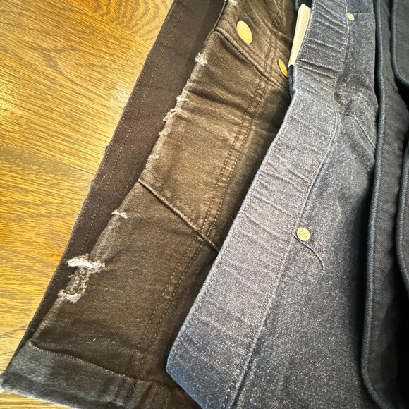 New w/ Tags 3 Pairs of HUE Brand Jeans Leggings - Picture 4 of 10